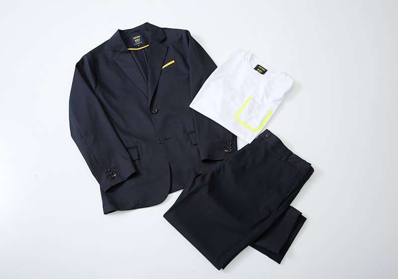 3社コラボモデル「WWS×栃木SC×ARKnetsオフィシャルスーツ」