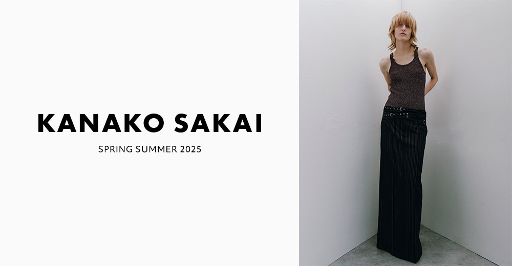 【LOOK】KANAKO SAKAI｜SPRING SUMMER 2025