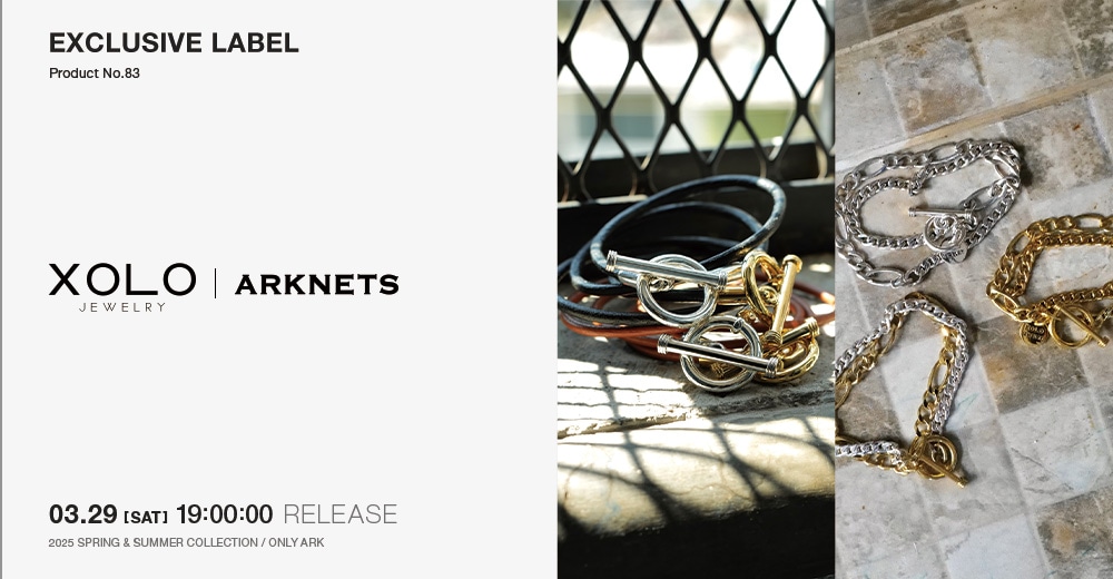 【特集】XOLO JEWELRY × ARKnets｜手元を華やかに彩る、シンプルで使いやすい別注ブレスレット