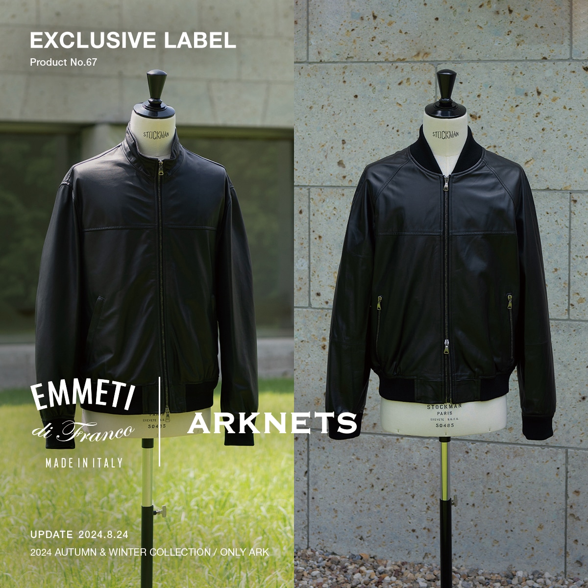 ttt_msw 21aw レザージャケット TTTMSW Leather zipup jacket - メルカリ